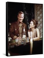 La Tour Infernale THE TOWERING INFERNO by JohnGuillermin with Paul Newman and Faye Dunaway, 1974 (p-null-Framed Stretched Canvas