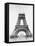 La Tour jusqu'à la 2e plate-forme, au second plan le palais du Trocadéro-Louis-Emile Durandelle-Framed Stretched Canvas