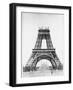 La Tour jusqu'à la 2e plate-forme, au second plan le palais du Trocadéro-Louis-Emile Durandelle-Framed Giclee Print