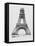La Tour jusque bien au-dessus de la 2e plate-forme-Louis-Emile Durandelle-Framed Stretched Canvas