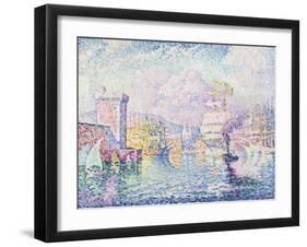 La Tour Rose, Marseille-Paul Signac-Framed Giclee Print