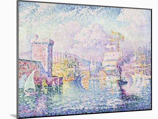 La Tour Rose, Marseille-Paul Signac-Mounted Giclee Print