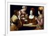 La Tour: The Cheat, C1625-Georges de La Tour-Framed Giclee Print