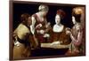 La Tour: The Cheat, C1625-Georges de La Tour-Framed Giclee Print