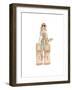 LA Travel illo-Alicia Zyburt-Framed Art Print