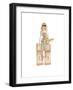 LA Travel illo-Alicia Zyburt-Framed Art Print