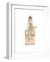 LA Travel illo-Alicia Zyburt-Framed Art Print