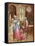 La Traviata, Act II Scene IV-William De Leftwich Dodge-Framed Stretched Canvas