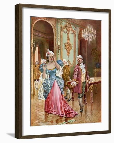 La Traviata, Act II Scene IV-William De Leftwich Dodge-Framed Giclee Print