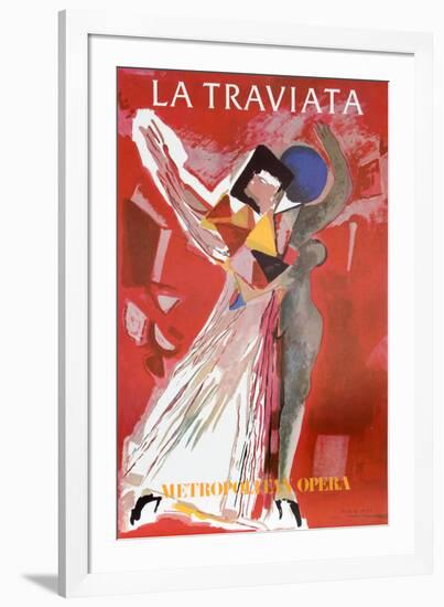 La Traviatta (Metropolitan Opera)-Marino Marini-Framed Collectable Print