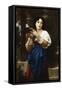 La Treille-William Adolphe Bouguereau-Framed Stretched Canvas