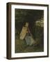 La tricoteuse-Jean-François Millet-Framed Giclee Print