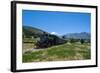 La Trochita, the Old Patagonian Express Between Esquel and El Maiten in Chubut Province, Patagonia-Michael Runkel-Framed Photographic Print