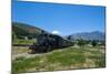 La Trochita, the Old Patagonian Express Between Esquel and El Maiten in Chubut Province, Patagonia-Michael Runkel-Mounted Photographic Print