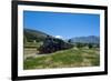 La Trochita, the Old Patagonian Express Between Esquel and El Maiten in Chubut Province, Patagonia-Michael Runkel-Framed Photographic Print