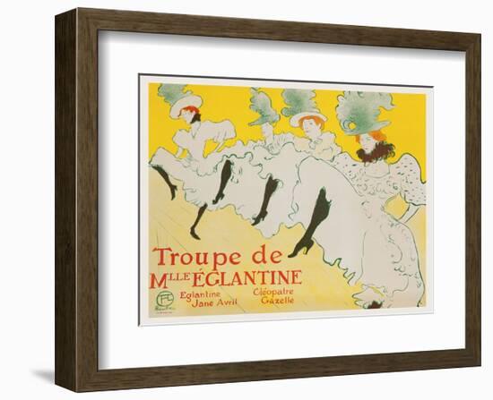 La Troupe de Mademoiselle Églantine, 1896-Henri de Toulouse-Lautrec-Framed Art Print