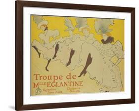 La Troupe de Mademoiselle Eglantine, 1896-Henri de Toulouse-Lautrec-Framed Giclee Print