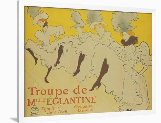 La Troupe de Mademoiselle Eglantine, 1896-Henri de Toulouse-Lautrec-Framed Giclee Print