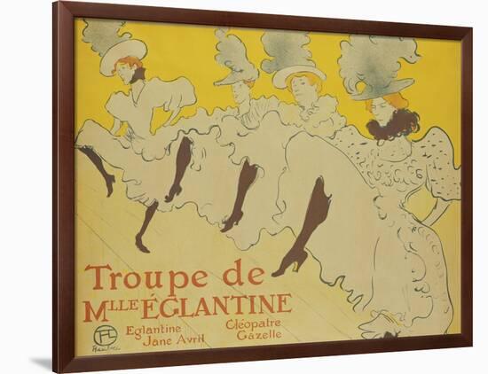 La Troupe de Mademoiselle Eglantine, 1896-Henri de Toulouse-Lautrec-Framed Giclee Print