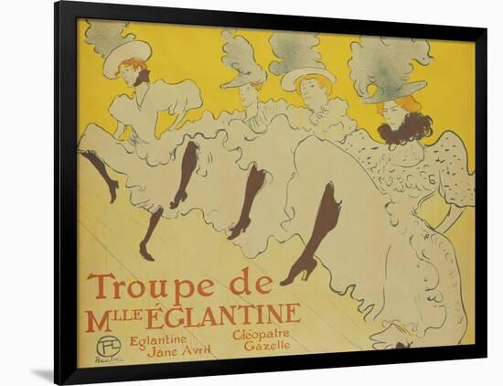 La Troupe de Mademoiselle Eglantine, 1896-Henri de Toulouse-Lautrec-Framed Giclee Print