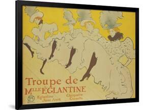 La Troupe de Mademoiselle Eglantine, 1896-Henri de Toulouse-Lautrec-Framed Giclee Print