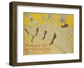 La Troupe de Mademoiselle Eglantine, 1896-Henri de Toulouse-Lautrec-Framed Giclee Print