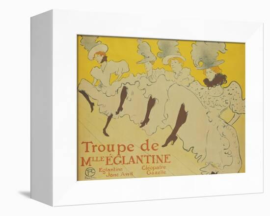 La Troupe de Mademoiselle Eglantine, 1896-Henri de Toulouse-Lautrec-Framed Stretched Canvas