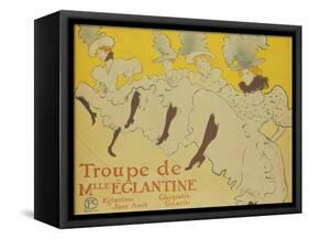 La Troupe de Mademoiselle Eglantine, 1896-Henri de Toulouse-Lautrec-Framed Stretched Canvas