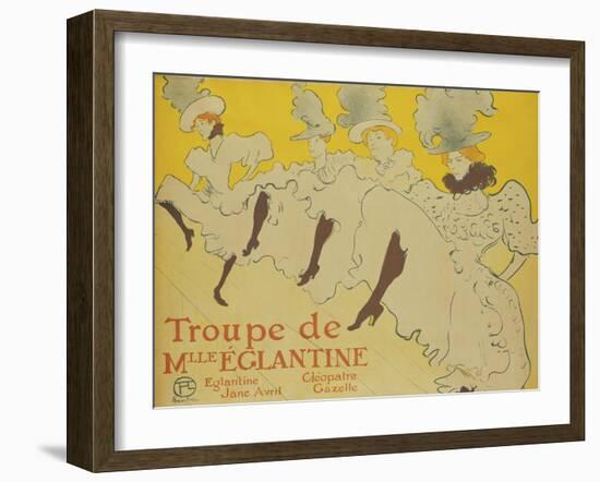 La Troupe de Mademoiselle Eglantine, 1896-Henri de Toulouse-Lautrec-Framed Giclee Print