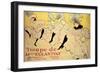 La Troupe de Mademoiselle Eglantine-Henri de Toulouse-Lautrec-Framed Art Print