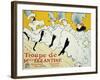 La Troupe De Mlle Églantine, 1896-Henri de Toulouse-Lautrec-Framed Giclee Print