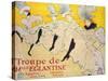La Troupe De Mlle. Eglantine-Henri de Toulouse-Lautrec-Stretched Canvas