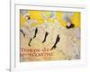 La Troupe De Mlle. Eglantine-Henri de Toulouse-Lautrec-Framed Giclee Print