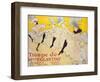 La Troupe De Mlle. Eglantine-Henri de Toulouse-Lautrec-Framed Giclee Print