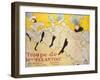 La Troupe De Mlle. Eglantine-Henri de Toulouse-Lautrec-Framed Giclee Print