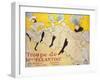 La Troupe De Mlle. Eglantine-Henri de Toulouse-Lautrec-Framed Giclee Print