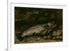 La truite-Gustave Courbet-Framed Giclee Print
