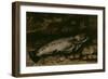 La truite-Gustave Courbet-Framed Giclee Print