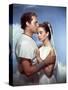 La tunique THE ROBE by HenryKoster with Richard Burton and Jean Simmons, 1953 (photo)-null-Stretched Canvas