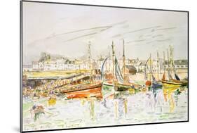 La Turballe, 1930-Paul Signac-Mounted Giclee Print