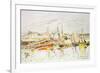 La Turballe, 1930-Paul Signac-Framed Giclee Print