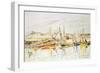 La Turballe, 1930-Paul Signac-Framed Premium Giclee Print