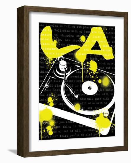 LA Turn Table-N. Harbick-Framed Art Print