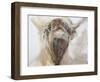 La Vache,Cow, 2015-Lou Gibbs-Framed Giclee Print