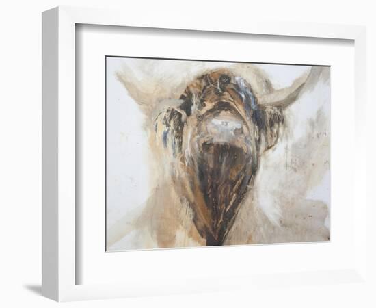 La Vache,Cow, 2015-Lou Gibbs-Framed Giclee Print