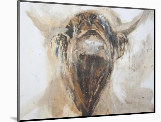 La Vache,Cow, 2015-Lou Gibbs-Mounted Giclee Print