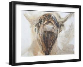 La Vache,Cow, 2015-Lou Gibbs-Framed Giclee Print