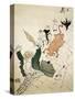 La Vache Enragee-Henri de Toulouse-Lautrec-Stretched Canvas