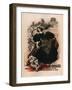 La Vache Enragee-Auguste Roedel-Framed Art Print