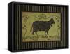 la Vache-Sophie Devereux-Framed Stretched Canvas